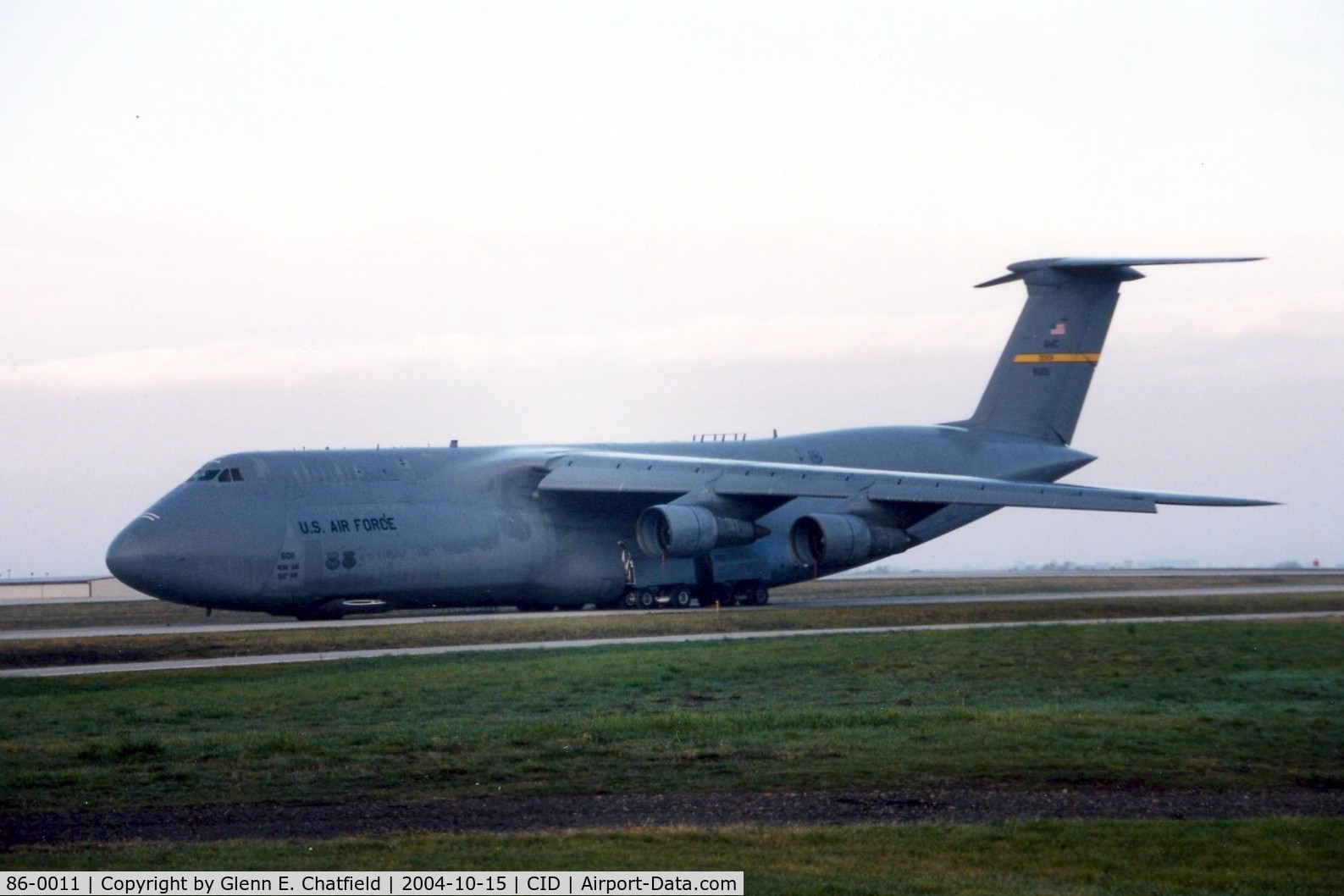86-0011, 1986 Lockheed C-5M Super Galaxy C/N 500-0097, C-5B in for Presidential support