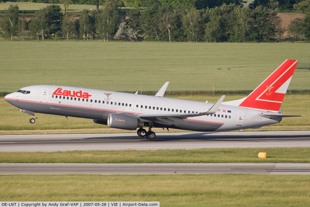 OE-LNT, 2006 Boeing 737-8Z9 C/N 33834, Lauda Air B737-800