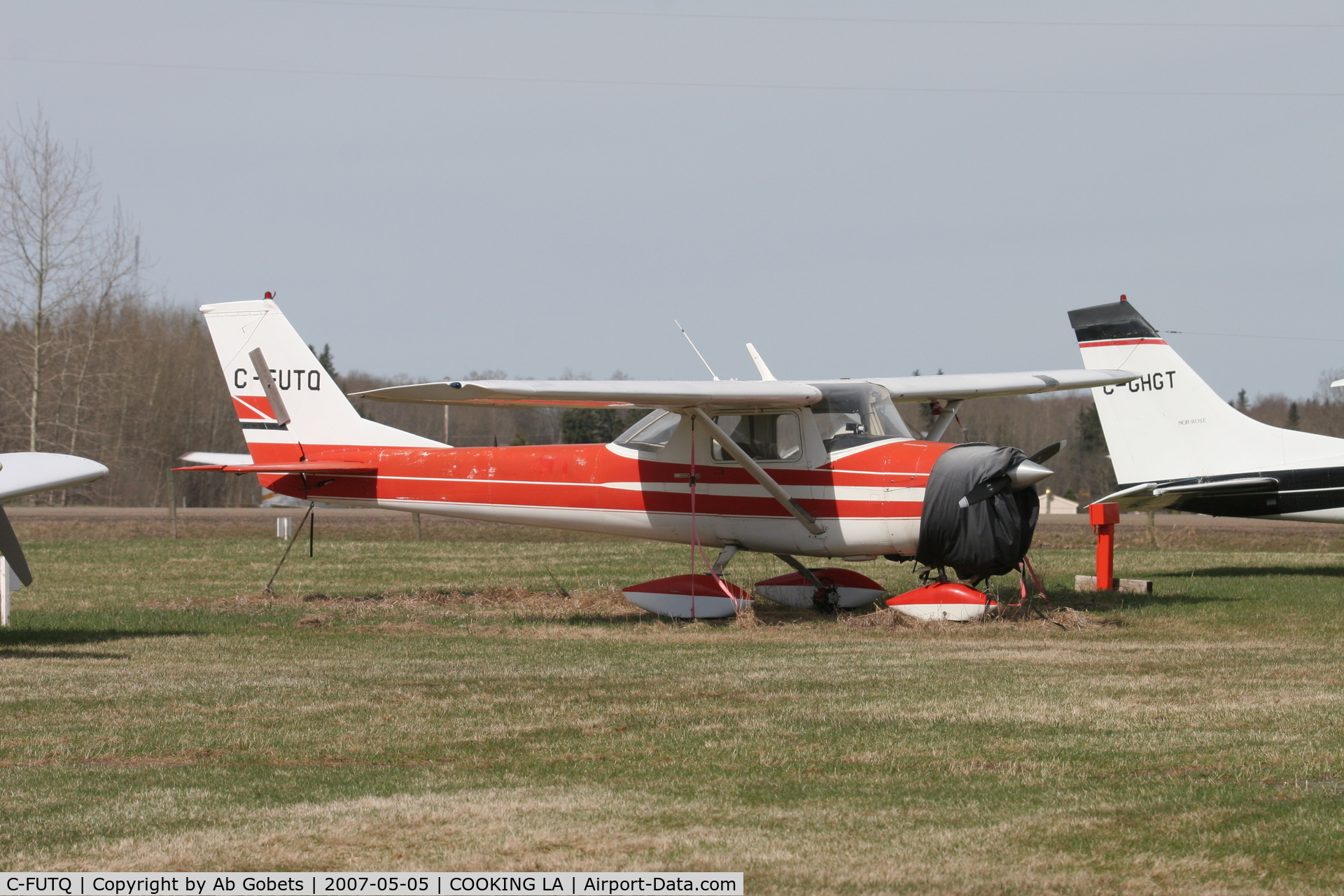 C-FUTQ, 1966 Cessna 150G C/N 15064618, waiting for whatever comes