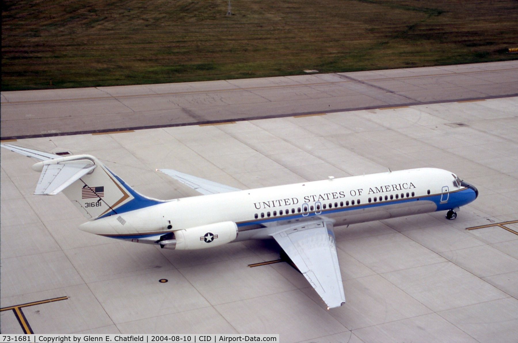73-1681, 1973 McDonnell Douglas C-9C (DC-9-32) C/N 47668, VC-9C bringing in the V.P.