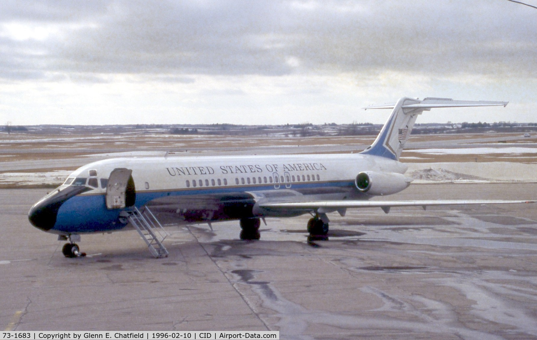 73-1683, 1975 McDonnell Douglas VC-9C (DC-9-32) C/N 47671, VC-9C, one of two with V.P. flight (film got hot)