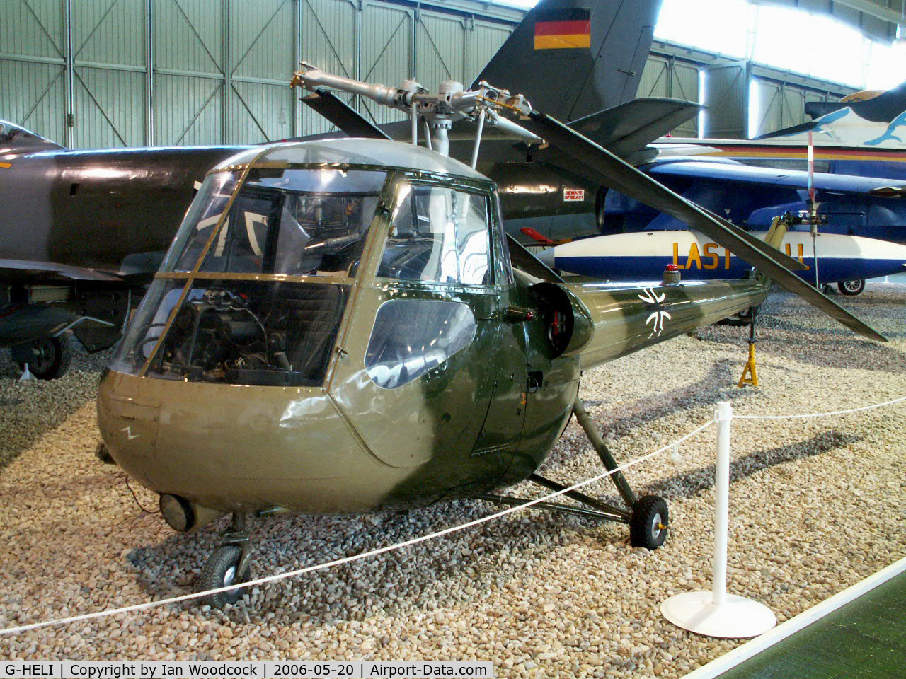 G-HELI, 1959 Saunders-Roe Skeeter AOP.12 C/N S2/5110, Saunders-Roe Skeeter AOP.12/Preserved in German Marks/Berlin-Gatow