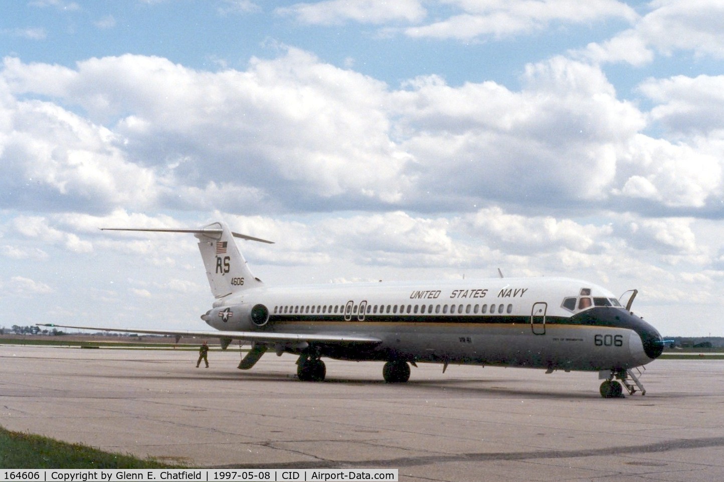 164606, 1972 McDonnell Douglas C-9B Skytrain II C/N 47496, C-9B parked at Piedmont-Hawthorne