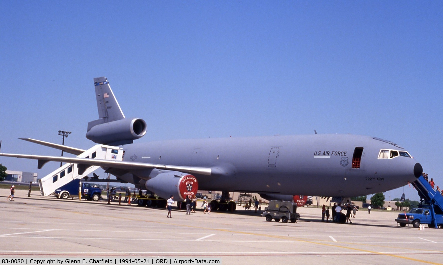 83-0080, 1983 McDonnell Douglas KC-10A Extender C/N 48221, KC-10A at the open house