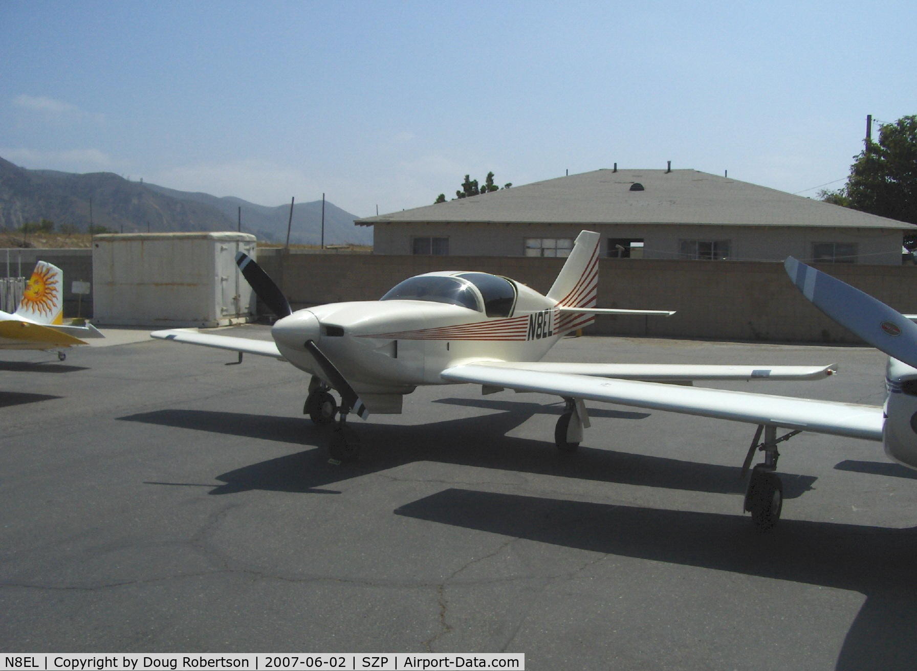 N8EL, 1992 Stoddard-Hamilton Glasair C/N 614R, 1992 Hall STODDARD-HAMILTON GLASAIR, Lycoming IO-360-B1E 180 Hp