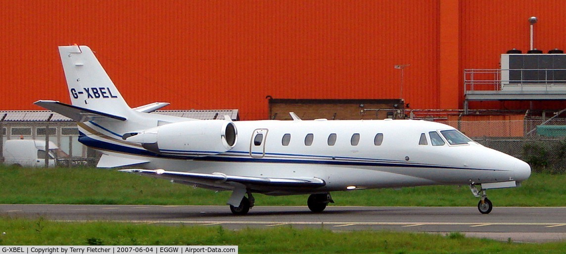 G-XBEL, 2007 Cessna 560XL Citation XLS C/N 560-5698, Citation 560XLS