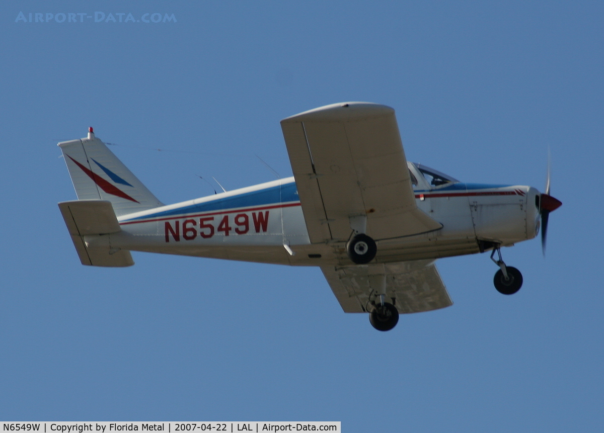 N6549W, 1965 Piper PA-28-140 C/N 28-20628, Pa-28-140