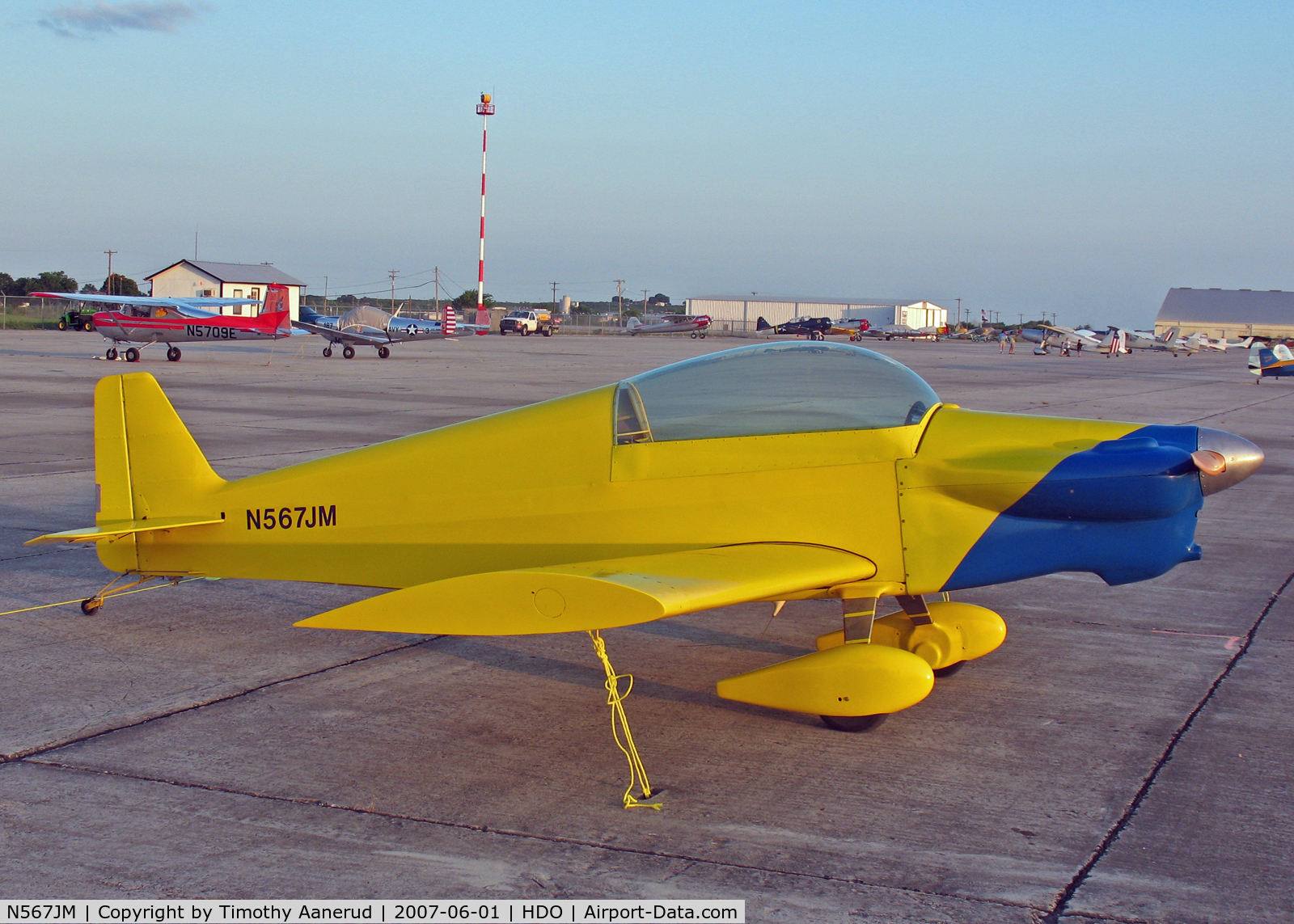 N567JM, 2002 Monnett Sonerai II-LS C/N 0058, The EAA Texas Fly-In