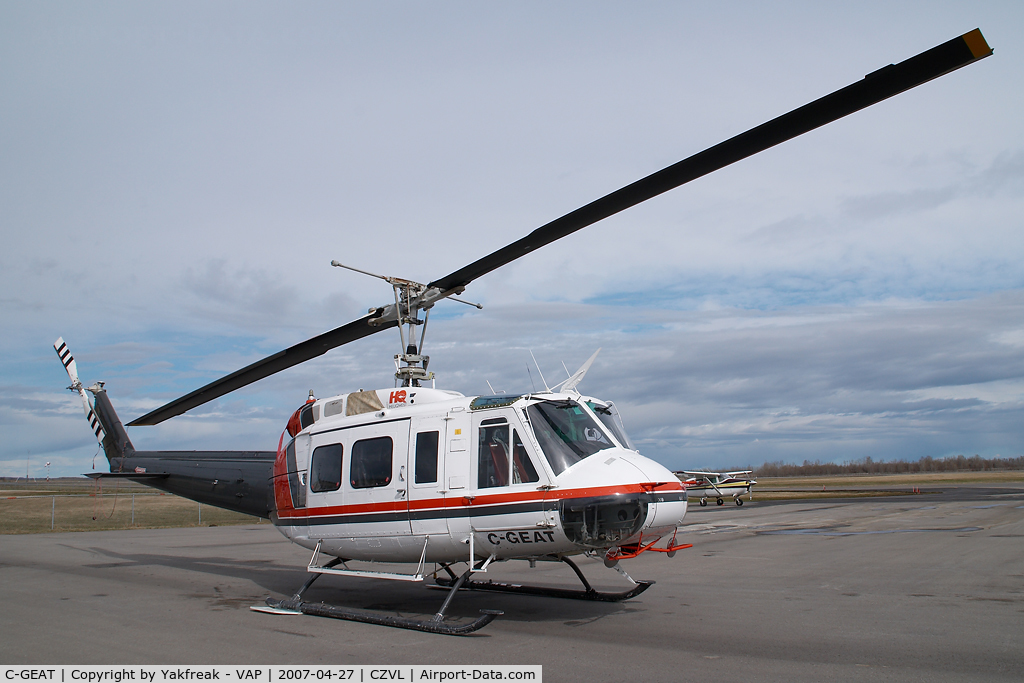 C-GEAT, 1970 Bell 205A-1 C/N 30088, Heliquest Bell 205