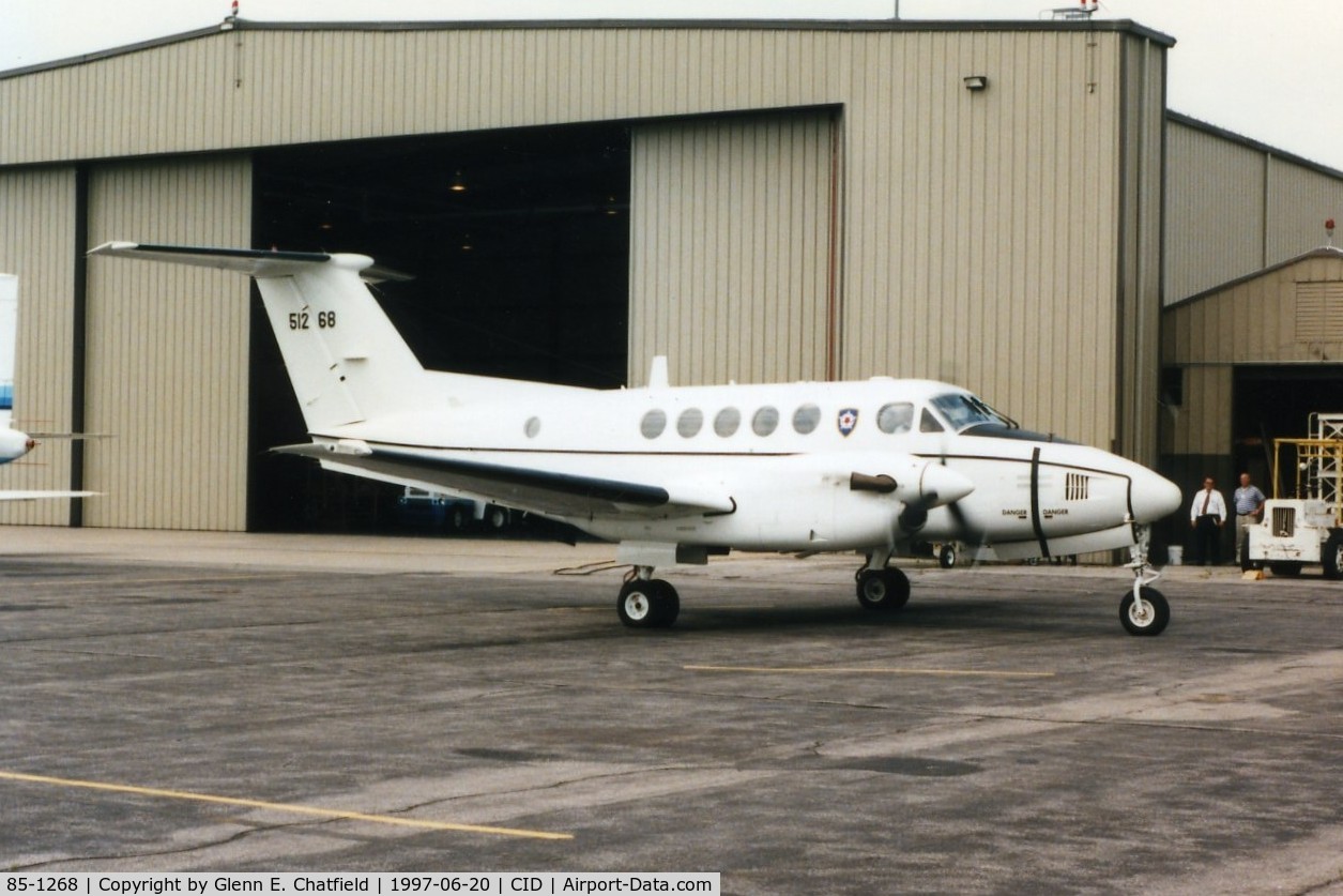 85-1268, 1985 Beech C-12F Huron C/N BP-059, C-12F at Rockwell-Collins