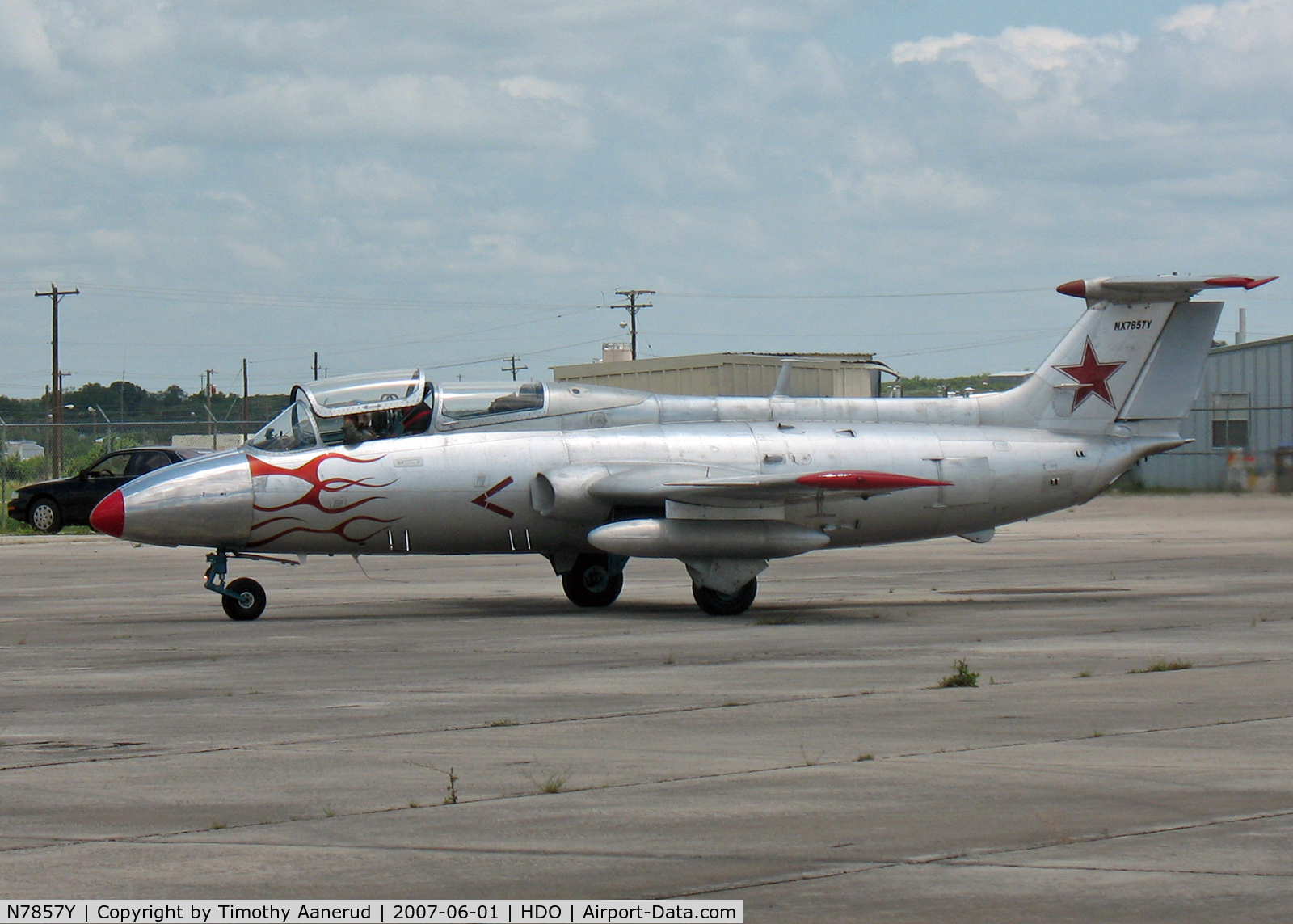 N7857Y, 1964 Aero L-29 DELFIN C/N 490925, The EAA Texas Fly-In