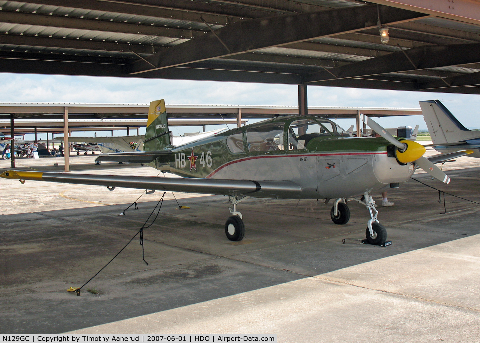 N129GC, 1980 IAR IAR-823 C/N 55, The EAA Texas Fly-In, Experimental - Exhibition