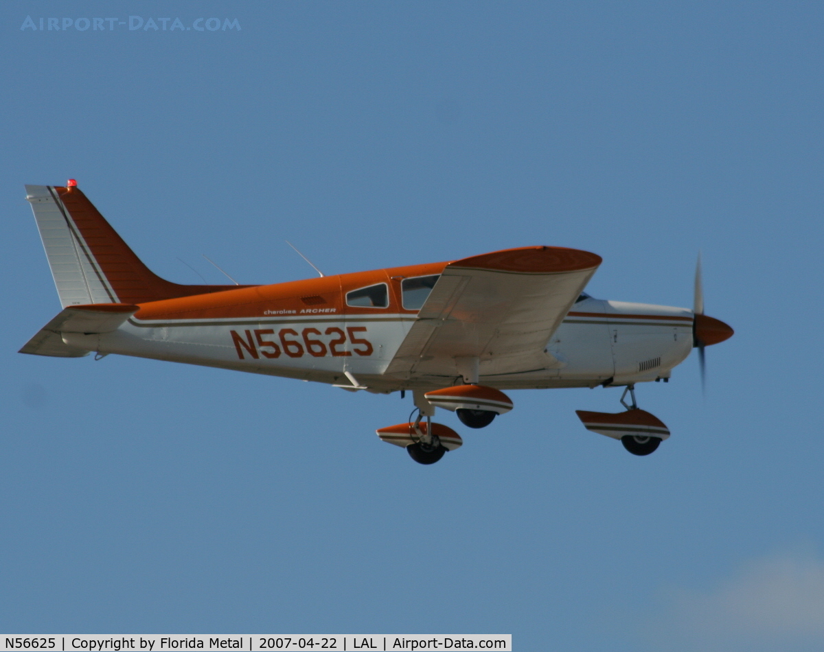 N56625, 1973 Piper PA-28-181 Archer II C/N 28-7405024, PA-28-180