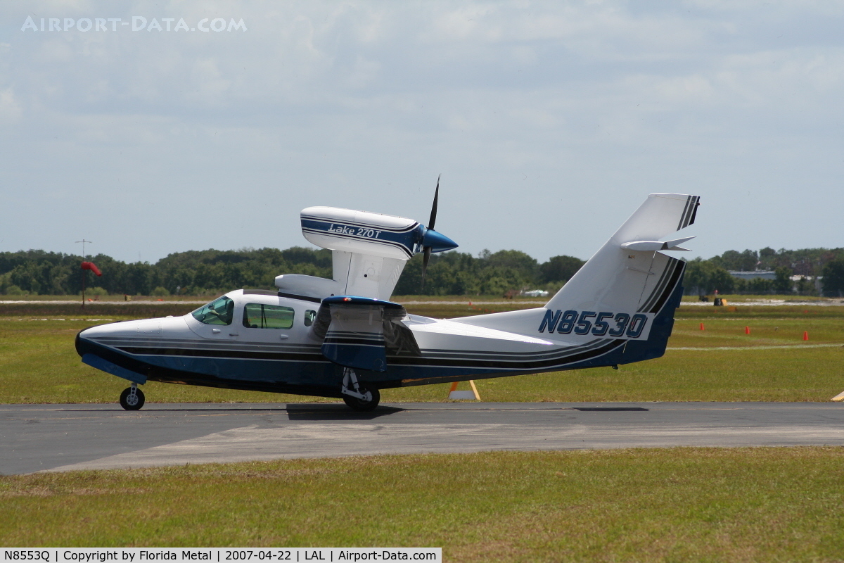 N8553Q, 1999 Aerofab Inc LAKE 250 C/N 232, Lake 250