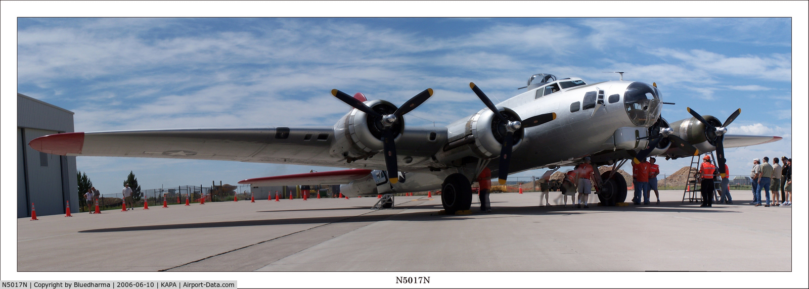 N5017N, 1944 Lockheed/Vega (Boeing) B-17G-105-VE Flying Fortress C/N 8649, Aluminum Overcast B 17