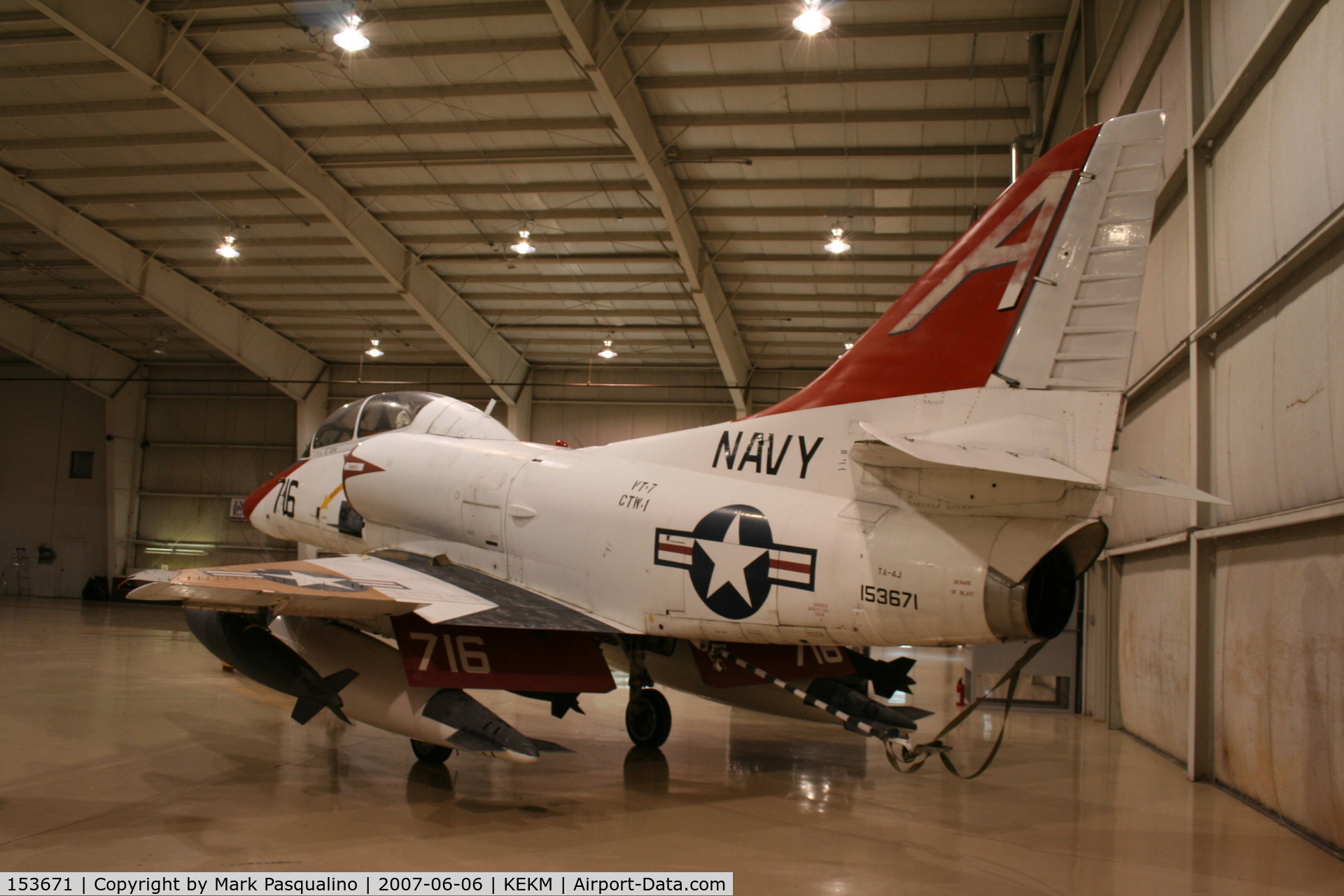 153671, Douglas TA-4J Skyhawk C/N 13609, TA-4J