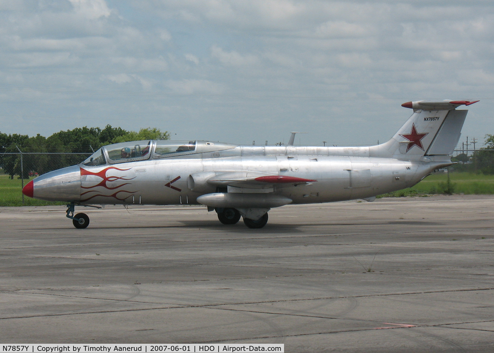 N7857Y, 1964 Aero L-29 DELFIN C/N 490925, The EAA Texas Fly-In