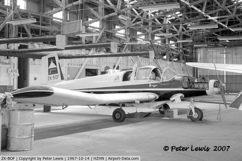 ZK-BOF, Fletcher FU24 C/N 58, Long-serving agplane