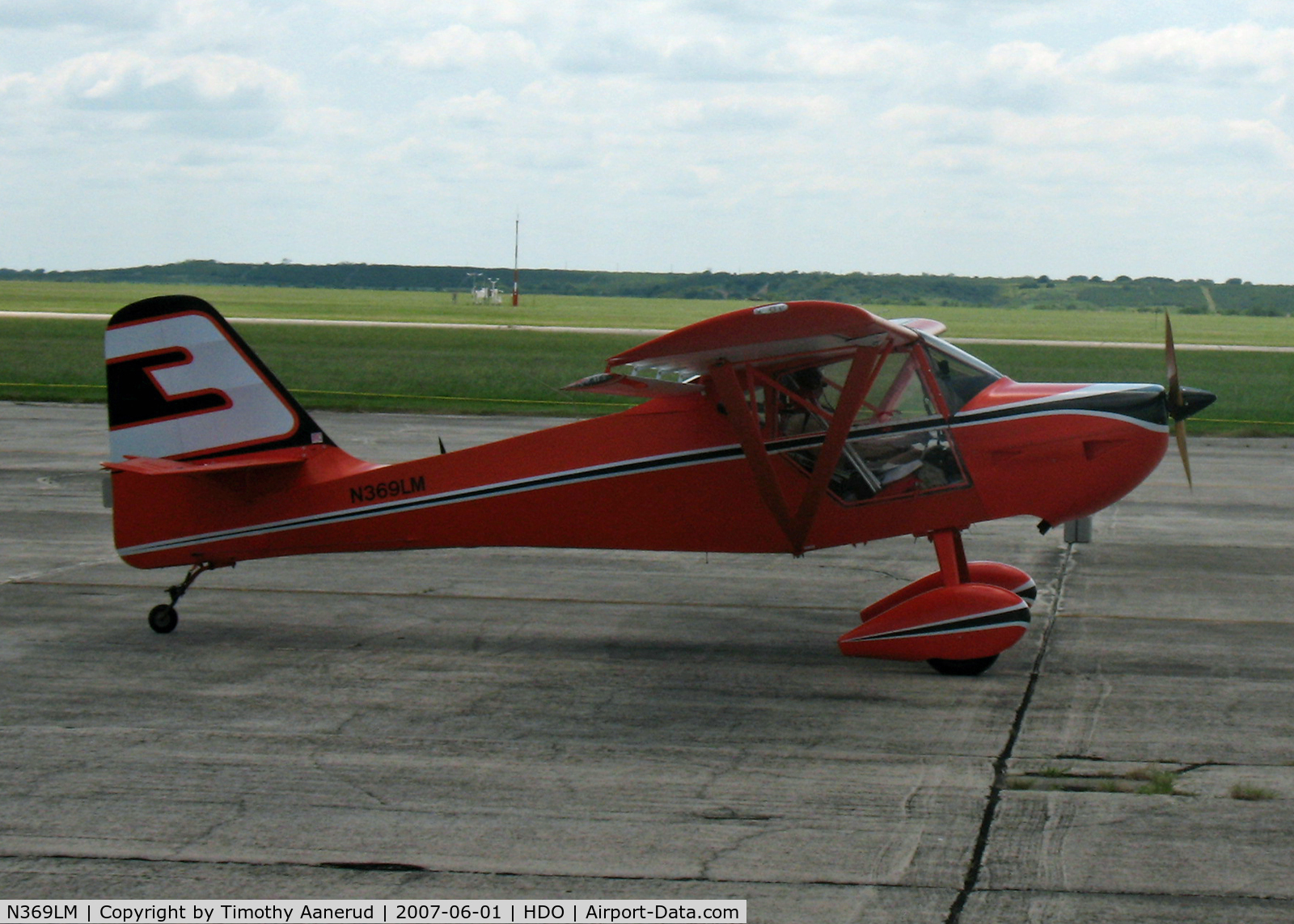 N369LM, Skystar Kitfox Model 4-1200 C/N ADU150, The EAA Texas Fly-In