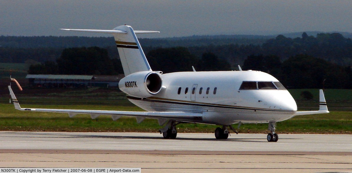 N300TK, 1982 Canadair Challenger 600 (CL-600-1A11) C/N 1077, Challenger CL600