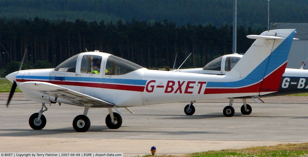 G-BXET, 1980 Piper PA-38-112 Tomahawk C/N 38-80A0028, Piper Pa-38