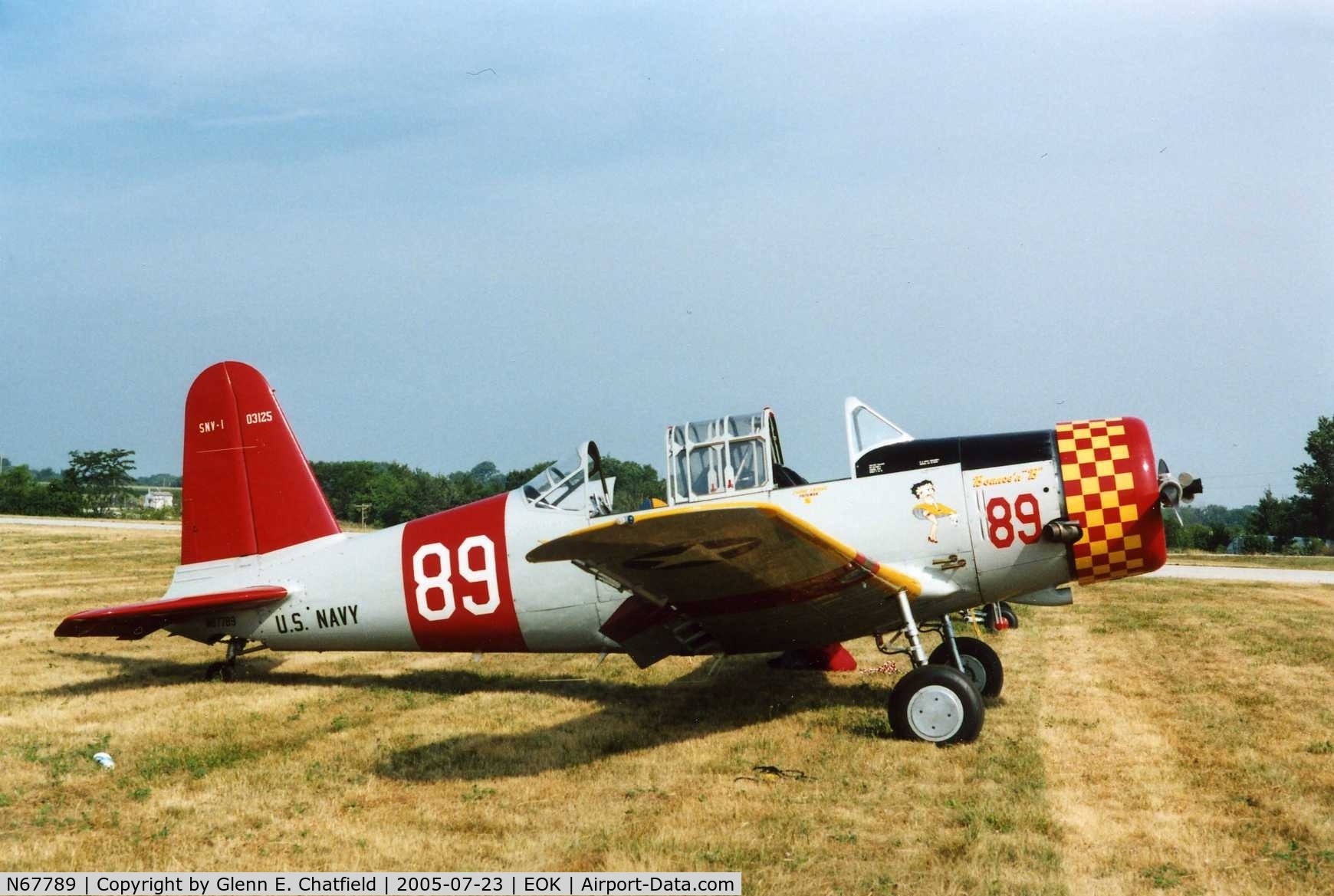 N67789, 1941 Consolidated Vultee BT-13 C/N 1715, At the Liaison Bird fly in