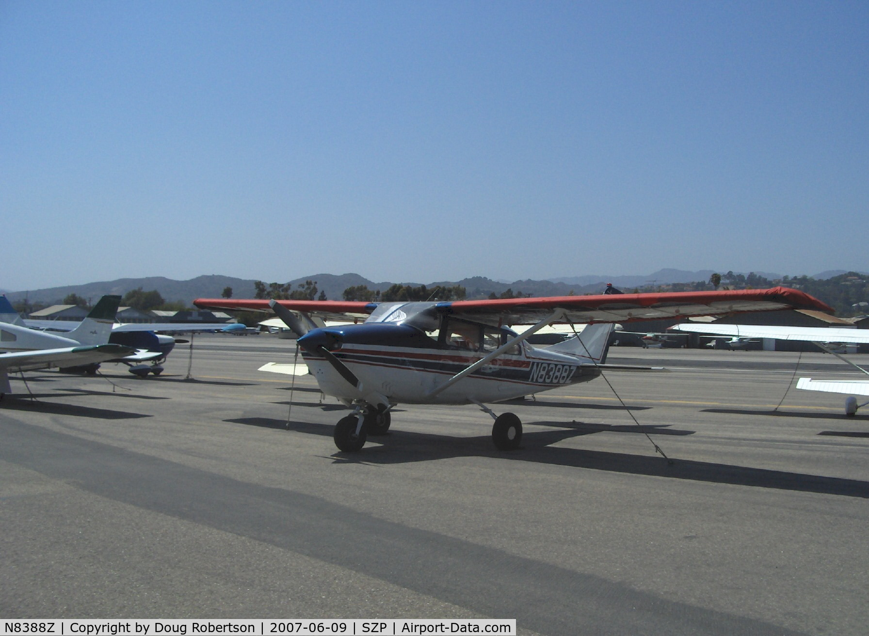 N8388Z, 1963 Cessna 210-5 C/N 205-0388, 1963 Cessna 210-5 (205) UTILINE (fixed gear version of C210) Continental IO-470-E 260 Hp