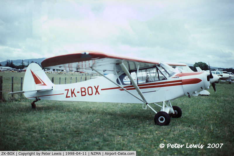 ZK-BOX, Piper PA-18A-150 Super Cub C/N 18-6243, Ardmore Taildraggers PA18A