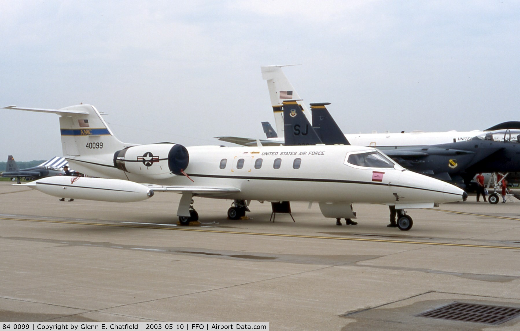 84-0099, 1984 Gates Learjet C-21A (35) C/N 35A-545, C-21A at the 100th Anniversary of Flight celebration