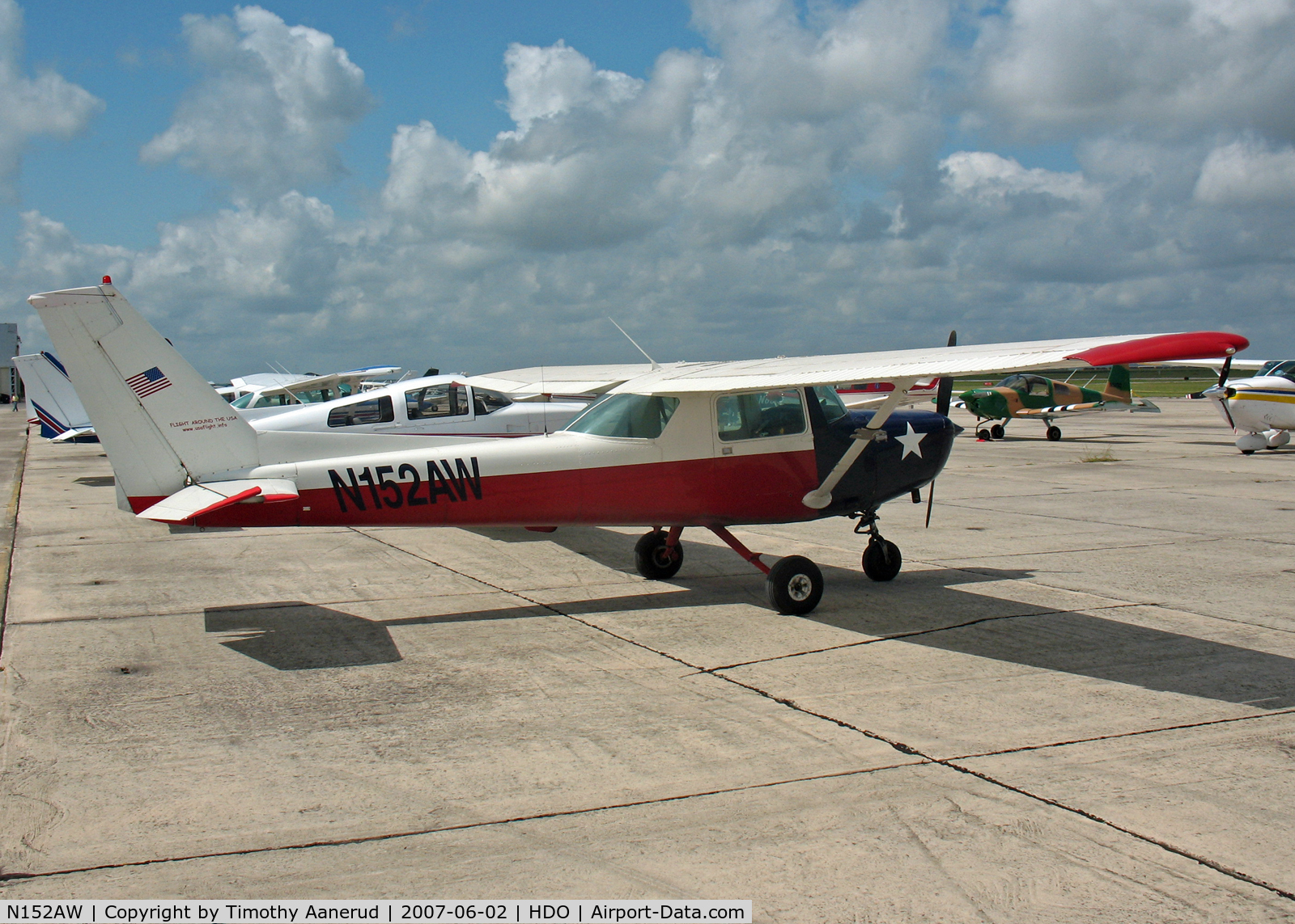 N152AW, 1985 Cessna 152 C/N 15285977, 1985 Cessna 152, c/n 15285977, The EAA Texas Fly-In