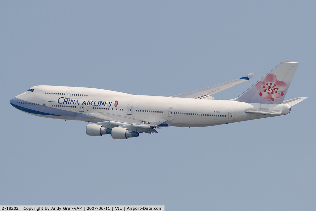 B-18202, 1997 Boeing 747-409 C/N 28710, China Airlines B747-400