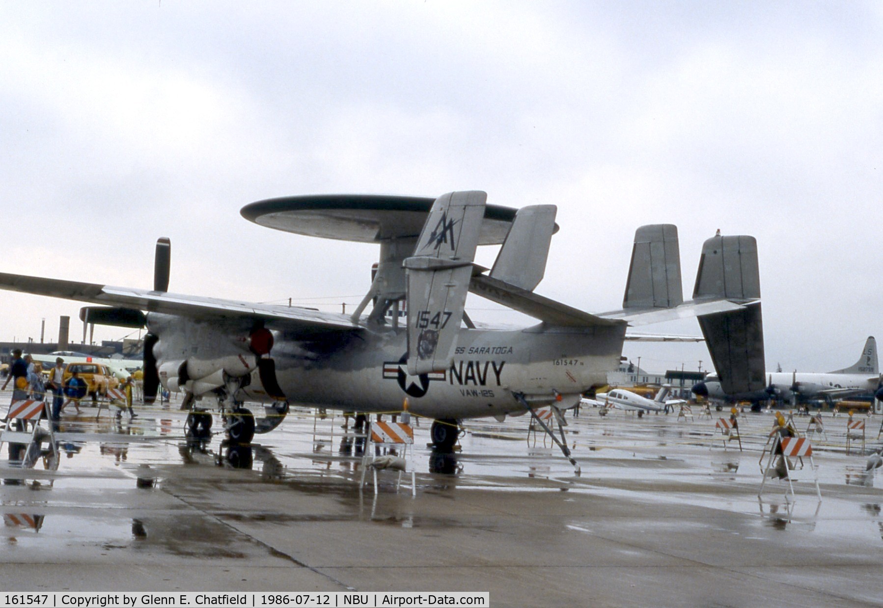 161547, Grumman E-2C Hawkeye C/N A080, E-2C at the open house