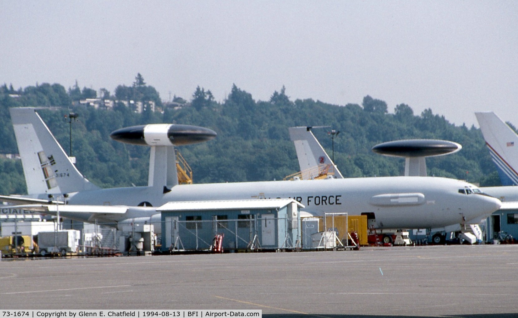 73-1674, 1973 Boeing E-3C Sentry C/N 21046, E-3C at Boeing