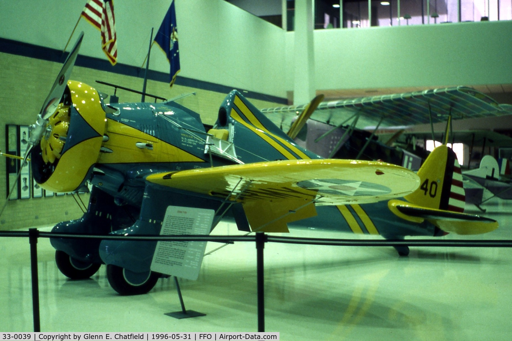 33-0039, 1933 Boeing P-26A Replica C/N 1815, P-26A reproduction at the National Museum of the U.S. Air Force