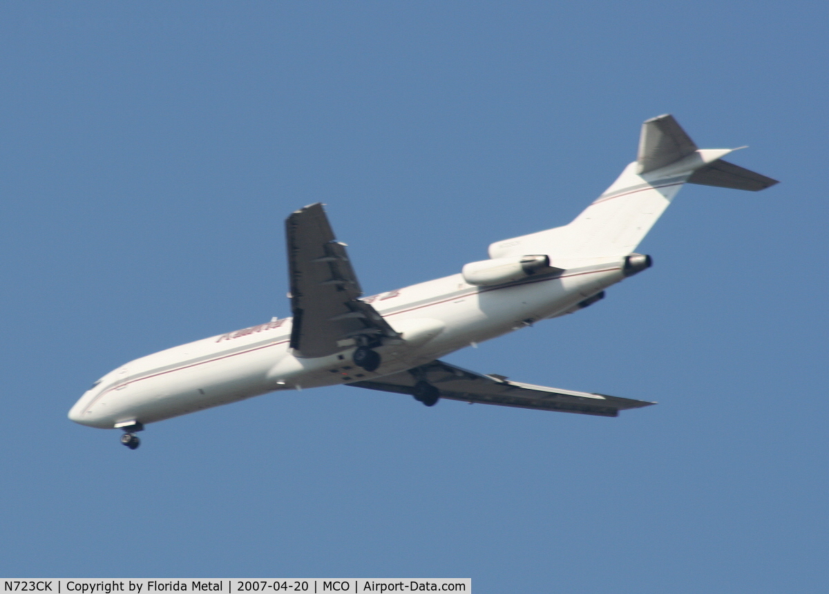 N723CK, 1971 Boeing 727-2H3 C/N 20545, Kalitta