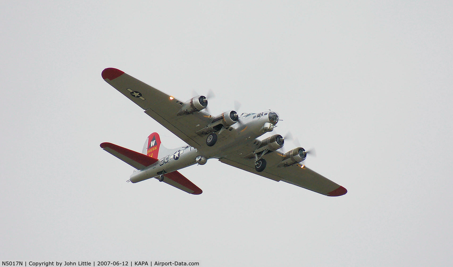 N5017N, 1944 Lockheed/Vega (Boeing) B-17G-105-VE Flying Fortress C/N 8649, Welcome Back 