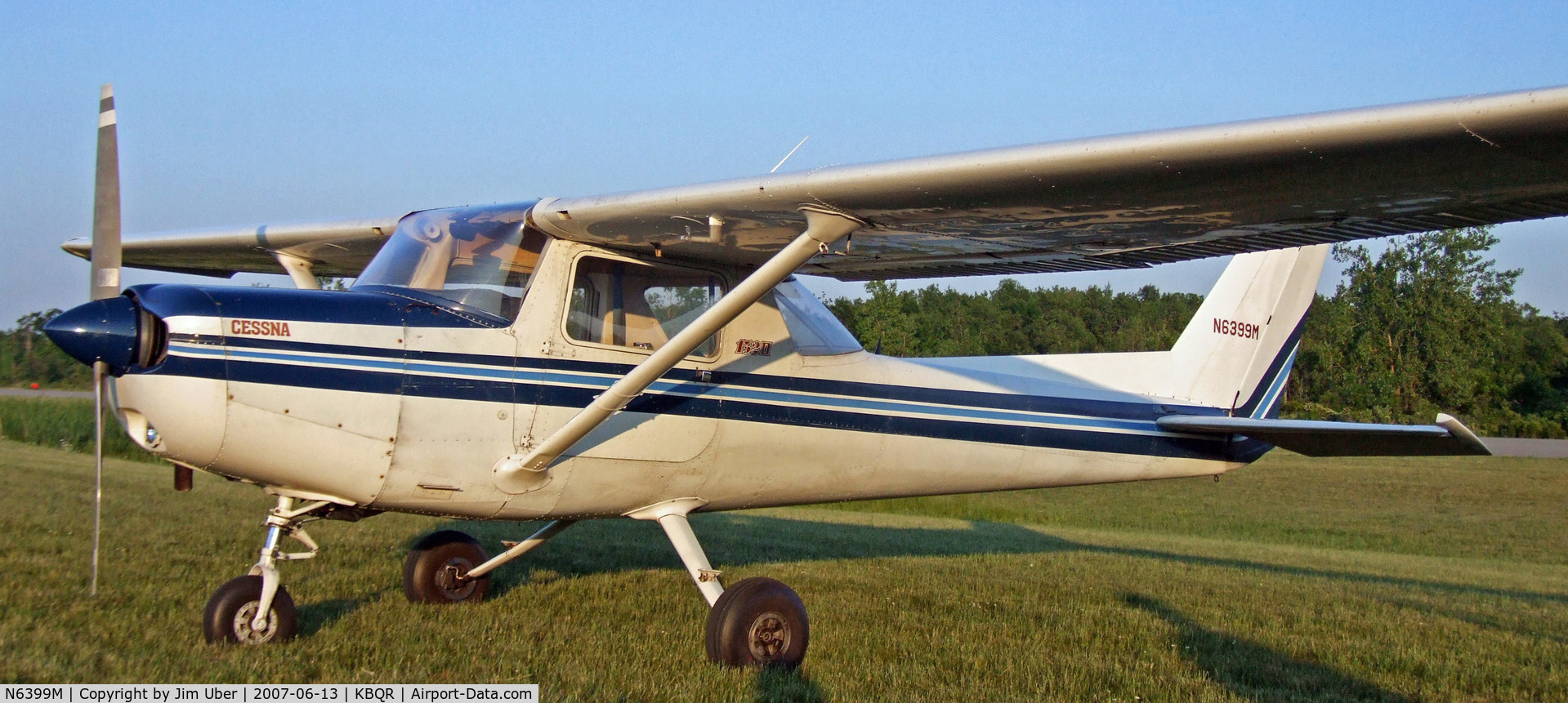 N6399M, Cessna 152 C/N 15284709, seen at the EAA Fly-In picnic