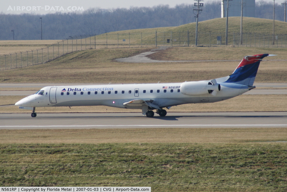 N561RP, 2002 Embraer ERJ-145LR (EMB-145LR) C/N 145447, Delta