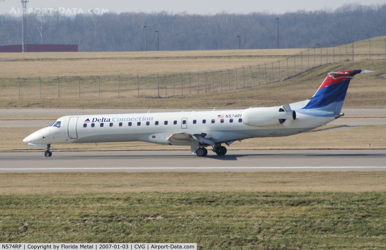 N574RP, 2004 Embraer ERJ-145LR (EMB-145LR) C/N 14500845, Delta