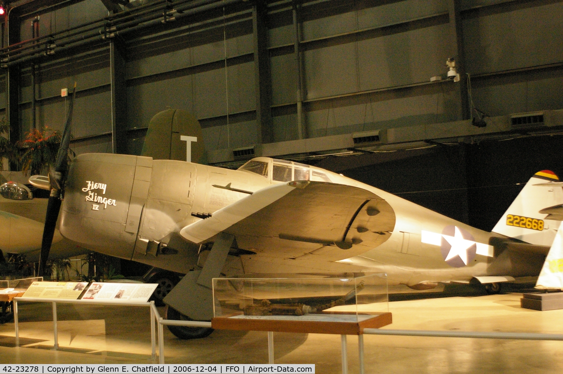 42-23278, 1942 Republic P-47D Thunderbolt C/N 42-23278/1029, P-47D at the National Museum of the U. S. Air Force