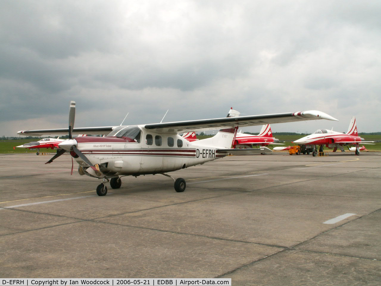 D-EFRH, 1980 Cessna P210N (Turbine mod) Pressurised Centurion C/N P21000621, Cessna P.210 N/Berlin-ILA Show