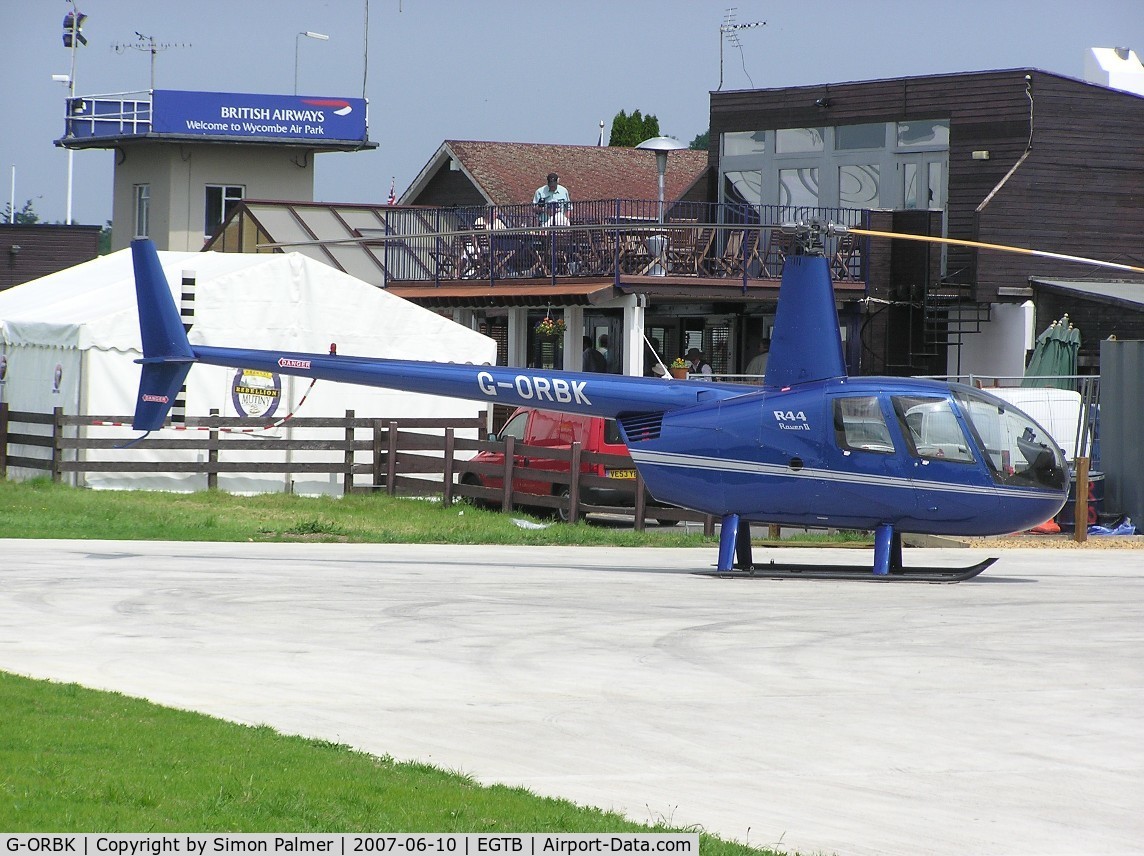 G-ORBK, 2003 Robinson R44 Raven II C/N 10213, R44 II at Booker
