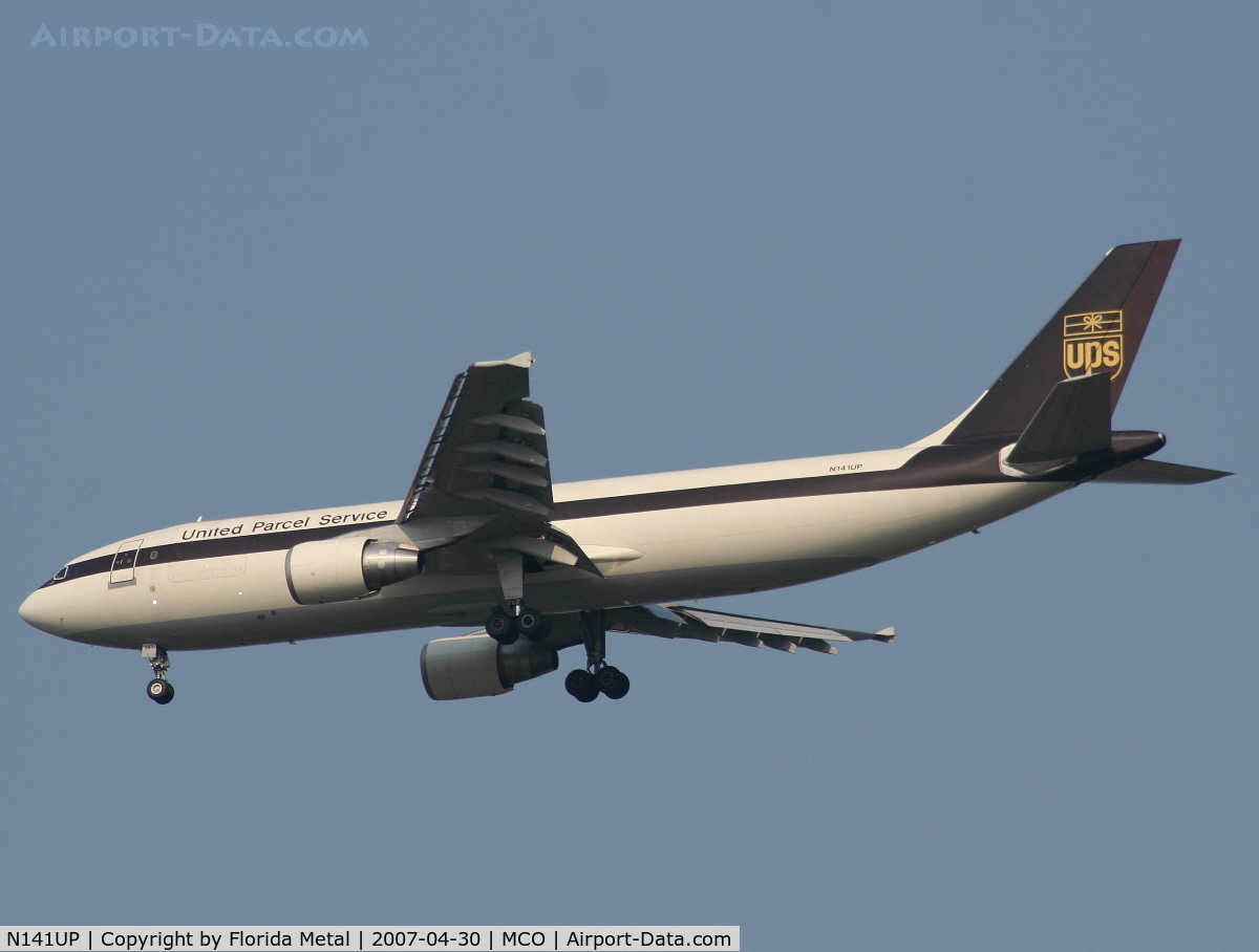 N141UP, 2002 Airbus A300F4-622R C/N 0824, UPS