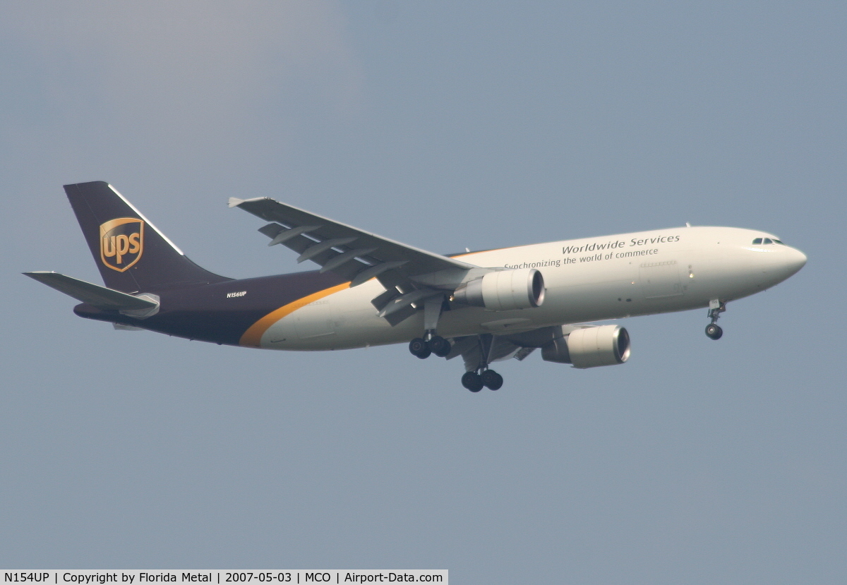 N154UP, 2004 Airbus A300F4-622R C/N 0840, UPS