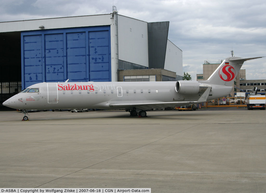 D-ASBA, 2004 Bombardier CRJ-200ER (CL-600-2B19) C/N 7990, No reg