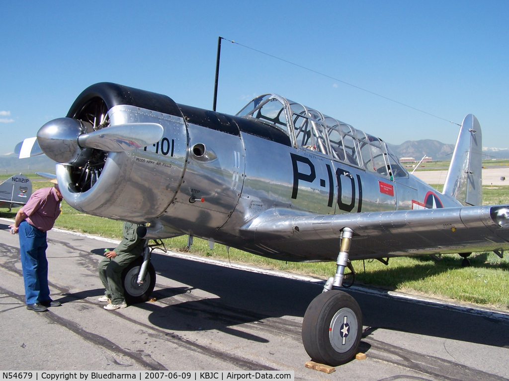 N54679, 1941 Consolidated Vultee BT-13A C/N 2990, Front view