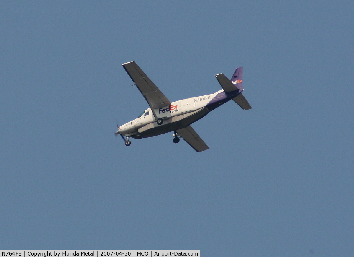 N764FE, 1991 Cessna 208B Super Cargomaster C/N 208B0258, Fed Ex