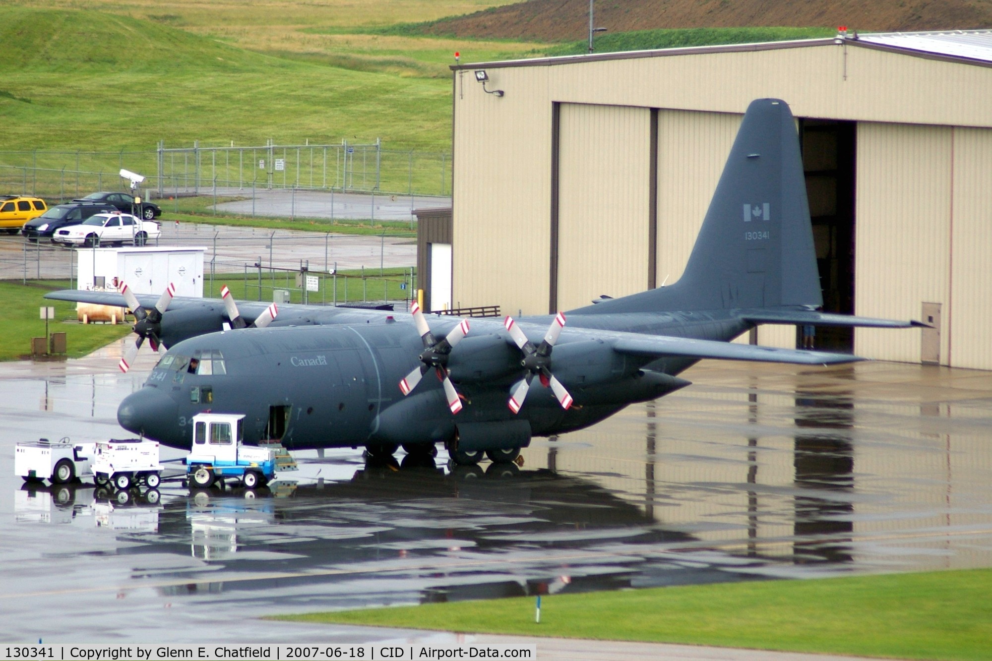 130341, 1989 Lockheed KCC-130H Hercules C/N 382-5200, Canadian CC-130H at the Rockwell-Collins ramp