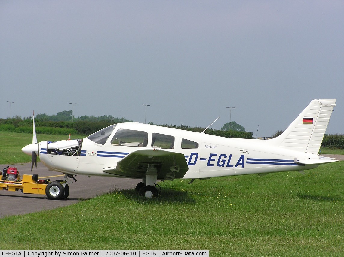 D-EGLA, 2005 Piper PA-28-161 Warrior III C/N 2842251, PA-28 displayed at Aero Expo 2007