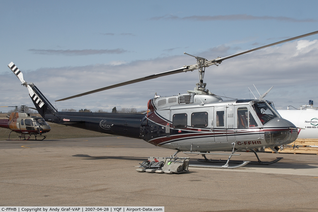 C-FFHB, 1979 Bell 205A-1 C/N 30294, Mustang Helicopters Bell 205